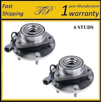 FRONT Wheel Hub Bearing Assembly For NISSAN TITAN 2008-2012 2WD, To 12/2011 PAIR