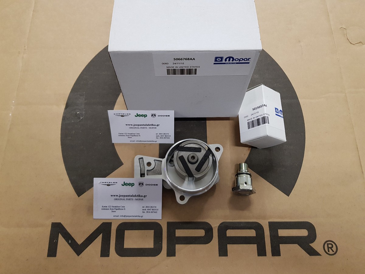 Vacuum Pump and Valve Jeep Liberty Cherokee 02-07 2.8CRD - 2.5CRD