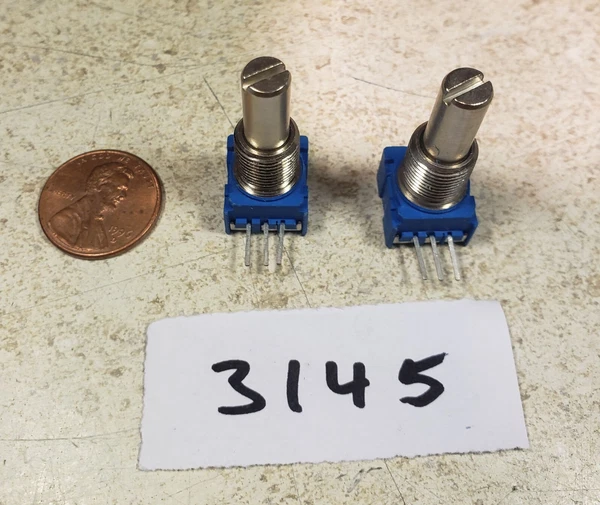 Lot of (2) New! Bourns 51AADB28E15 10K Linear Taper Potentiometer