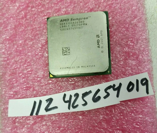 AMD Sempron 64 3100+ - SDA3100AIO3BO  SOCKET 754  DESKTOP CPU 