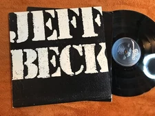 Jeff Beck There And Back Vinyl LP textured cover 1980 Epic Records FE 35684 rare