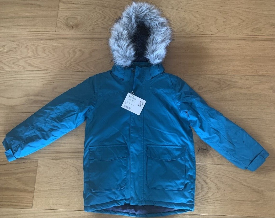 NEW Mountain Warehouse Kids Jacket Coat Ranger Parka Petrol Winter ALL SIZES
