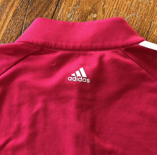 Adidas Men’s XXL 2XL Vintage Canada Cup Golf Classic Quarter Zip Red Pullover - Picture 2 of 9