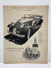 Hiram Walker's DeLUXE & Straight-8 Packard Vintage Magazin-Anzeige (1971)