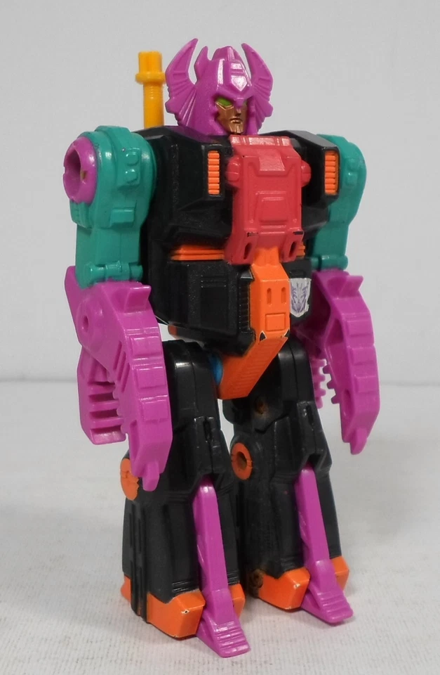 TRANSFORMERS G1 VTG 1991 EUROPE ACTION MASTERS ELITES DOUBLE PUNCH BLACK ZARAK B - Image 4 of 4