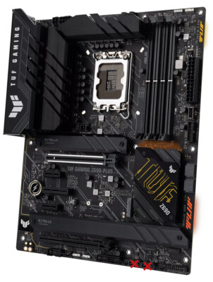 ATX Asus TUF Gaming Z690-Plus Motherboard Socket 1700 DDR5 192GB (U) DEFECT USED