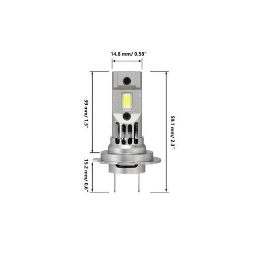 H7 H7 LED Headlight High Low Beam White For Mercede ML350 2002-2015 CLS450 17-24 - Picture 3 of 12