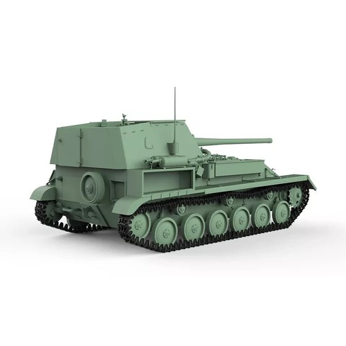 SSMODEL SS144613 1/144 Military Model Kit Soviet SU-85A 85mm D-5S Tank Destroyer - Picture 3 of 5