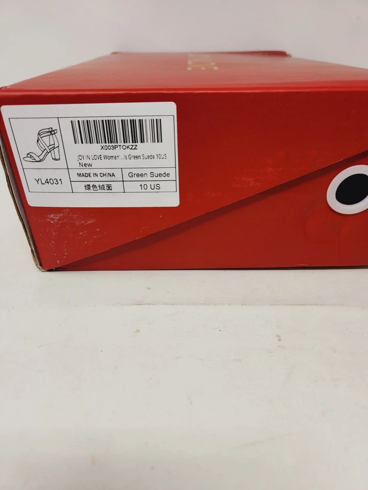 Beautiful Stylish Green High Heel Woman Dress Shoes Business Wear Photo Shoot Re - Image 3 of 4