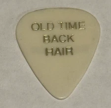 JIMMIE LEE VAUGHAN TOUR GUITAR PICK OLD TIME BACK HAIR THE FABULOUS THUNDERBIRDS