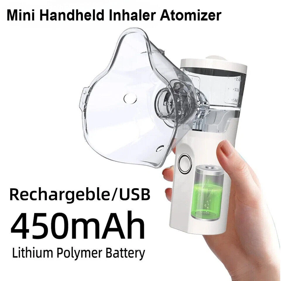 Handheld microgrid atomizer, household adult , child atomizer, portable atomize} - Image 2 of 4