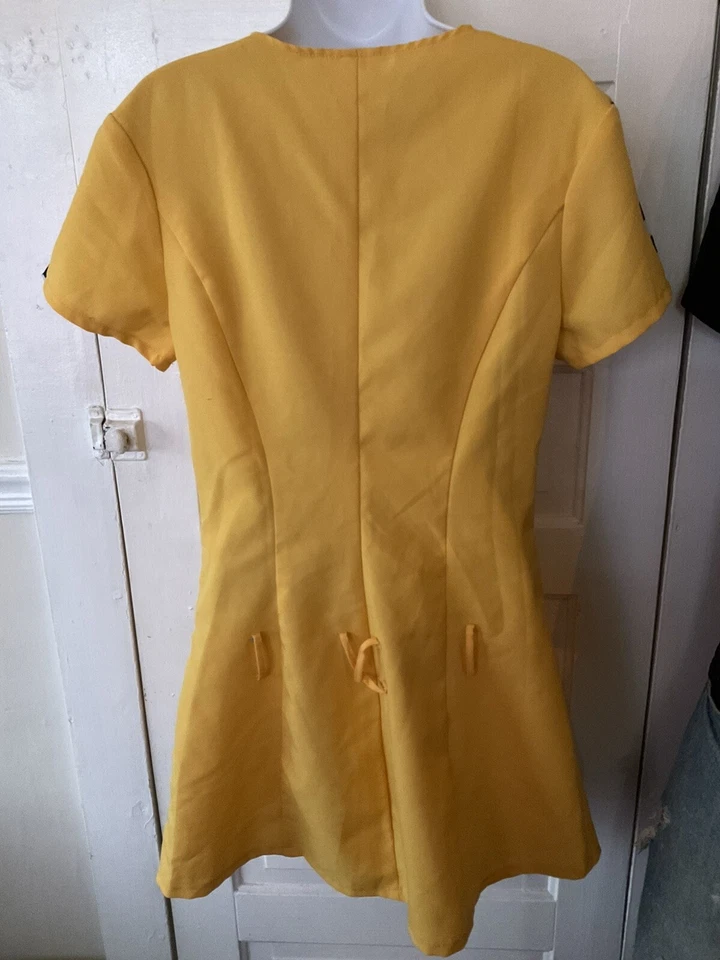 Vestido de Carreras Disfraz Línea de Acabado Niña Juegos con disfraces NASCAR Talla XL Por Dreamgirl Foto 3 de 4