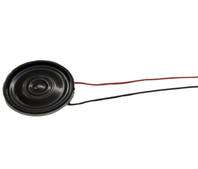 Digitrax SP282832 ~ Round 28mm 32 Ohm Speaker With Wires For DCC Decoder ~ New!