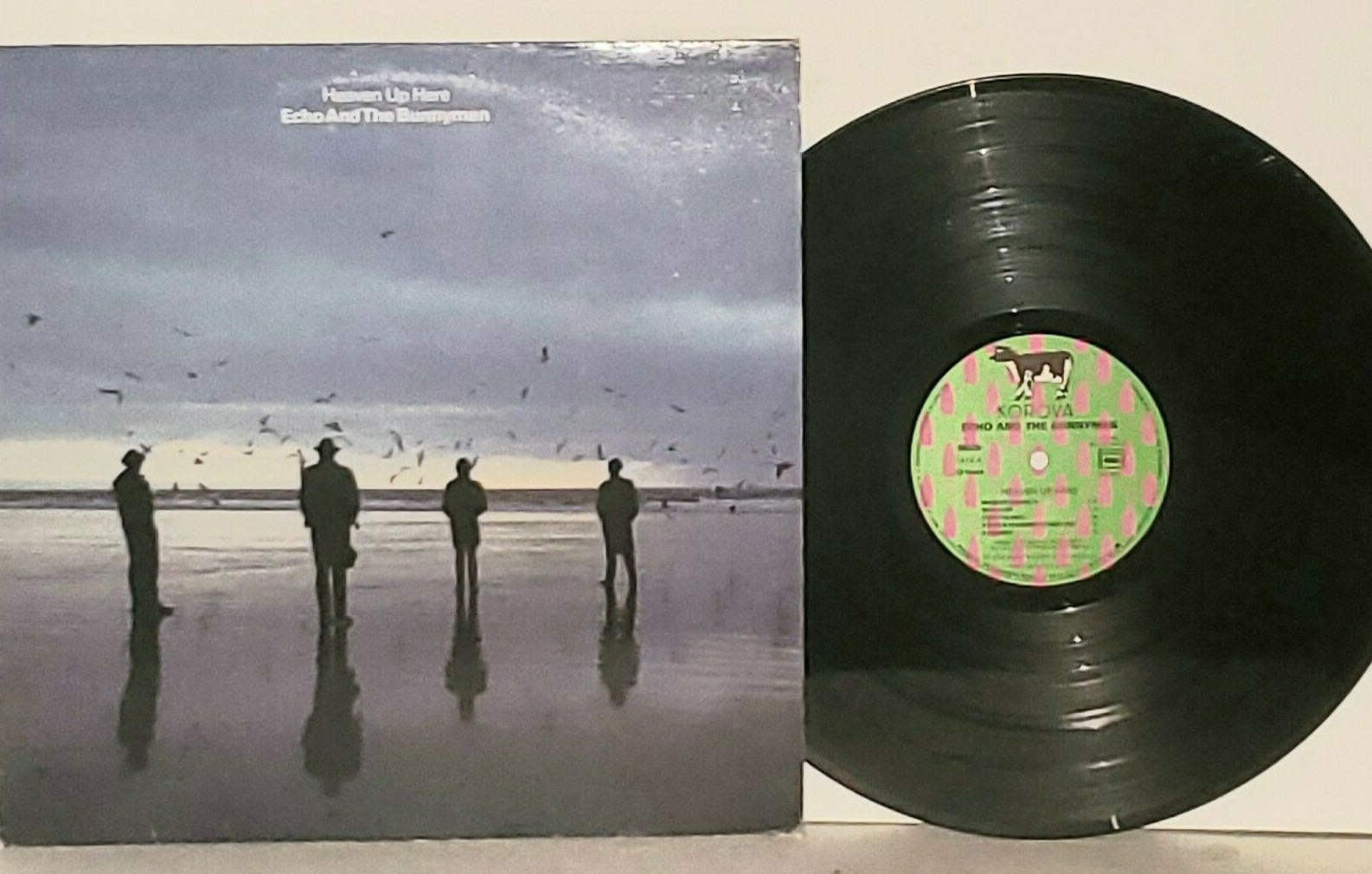 ECHO AND THE BUNNYMEN Heaven Up Here French LP VG+ 1981 Kordova 58320