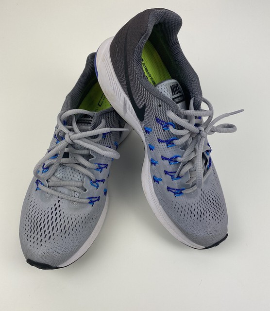 nike air zoom 33 pegasus gray running shoes