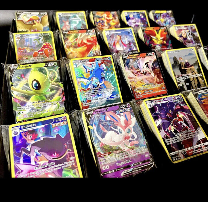 Pokemon 550 TCG Bulk Cards Lot with 1 Ultra Rare Included