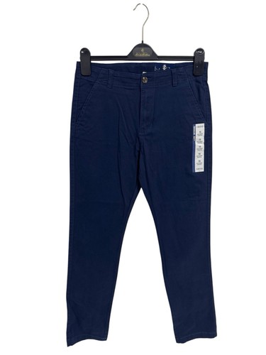 Izod Boys flat front dress pant navy blue adjustable waist size 16 - Picture 10 of 10
