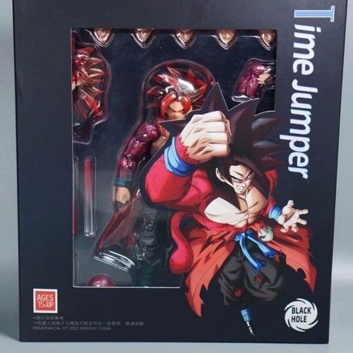 Black Hole Dragon Ball GT SSJ4 Song Goku Time Jumper 1/12 Action Figure NEW - Picture 5 of 17