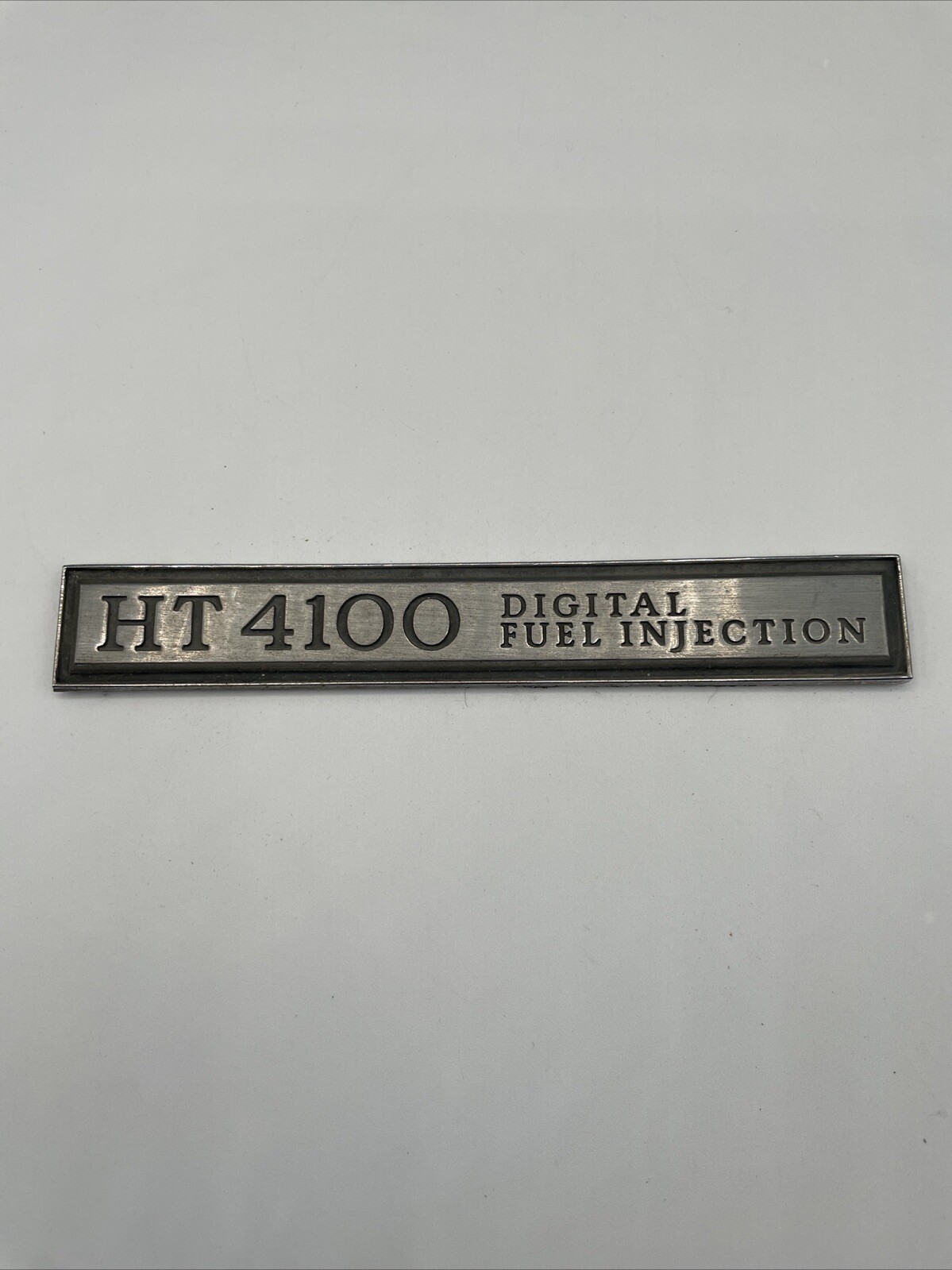 Cadillac HT 4100 Digital Fuel Injection Emblem 1982-1995- 7”