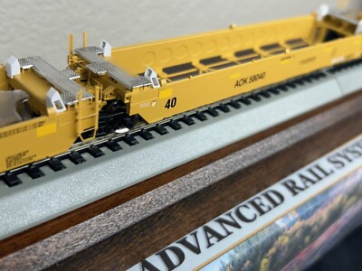 ARKANSAS OKLAHOMA RR GUNDERSON 5 CAR MAXI I WELL DOUBLE STACK CARS HO SCALE NEW