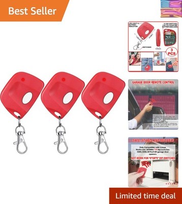 3 Pieces Gate Opener Remote Compatible with Multicode 300mhz 10 Dip Switch 30...