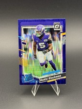 2023 Donruss Optic - Rated Rookie Mekhi Blackmon #272 Purple Shock Prizm (RC)