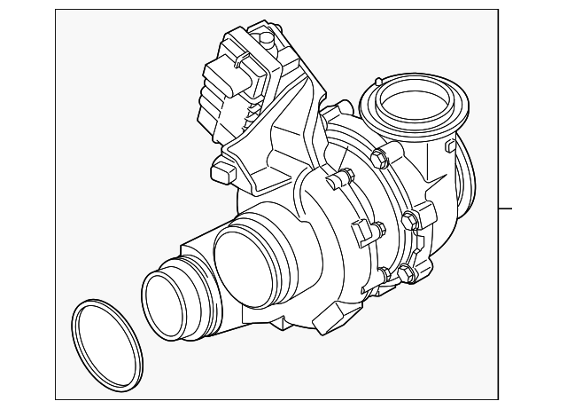 詳細 Genuine OEM Turbocharger for BMW 11658517632 for sale online
