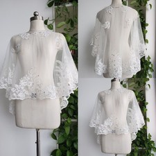 Wedding Jacket Beading Lace Appliques Bride Bolero Bridal Wedding Jacket Bolero