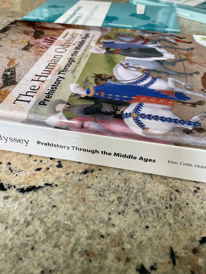 The Human Odyssey: Prehistory - The Middle Ages Vol 1 PLUS K12 Homeschool New - Image 4 of 4