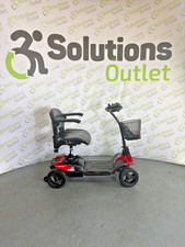 Drive Compact Lite Mobility Scooter Portable Travel Mobility Aid Red Black