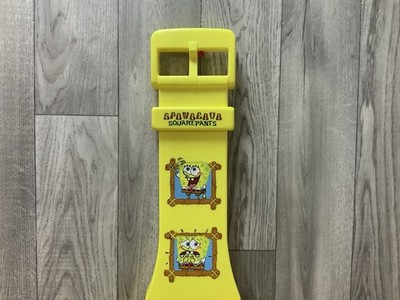 SpongeBob SquarePants 壁掛け時計 Vtg SpongeBob SquarePants Faces Giant Wristwatch Wall Clock Tested