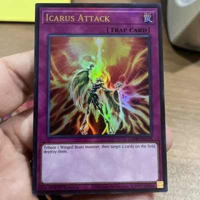 X3! Playset Icarus Attack L5DD-ENC23 Ultra Rare 1st Edition NM! +Bonus FREE SHIP
