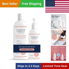 Clinical Care Hot Spot  Itch Relief Medicated Shampoo and Spray for Dogs and...