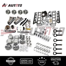 Engine Overhaul Rebuild Kit For Mercedes-Benz GLS550 S500 W221 W166 M278 4.6 4.7