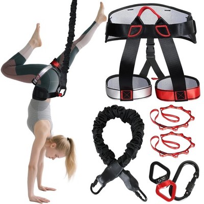 Heavy Duty Bungee Fitness Set   Professional 4D Bungee Resistance Band for Ho...