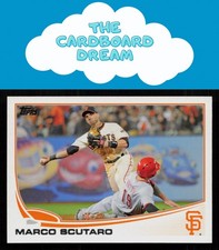 Marco Scutaro 2013 Topps #597 San Francisco Giants Baseball Card