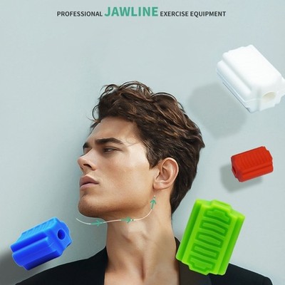 Compacts Silicones Jaw Trainer For Muscle Strengthening Travel Friendly