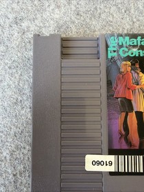 Mafat Conspiracy (NES, 1990) - Game Cartridge & Plastic Case - T&W