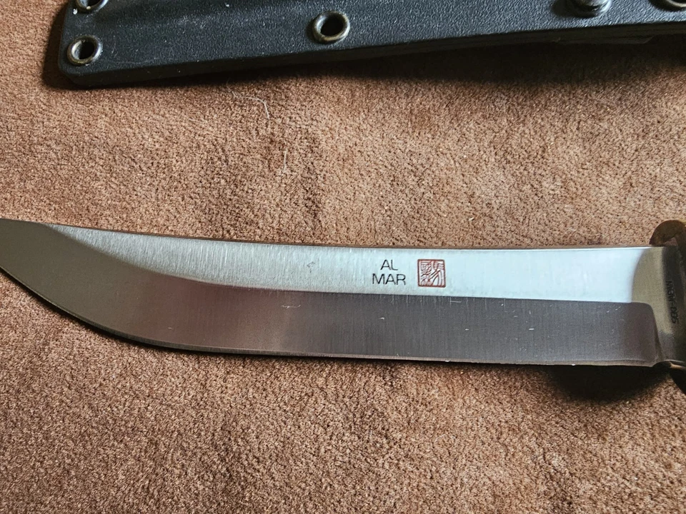 Funda Cuchillo Daga de Lucha Vintage Al Mar Seki Japón Shugoto1 Tanto Foto 3 de 4
