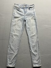 American Eagle Next Level Stretch Woman's Jeans, Size 4, Jegging, Distressed.