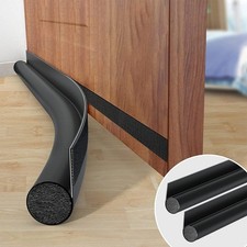 Door Bottom Seal Strip Draught Stopper Soundproof Foam Weatherproof Gap Blocker