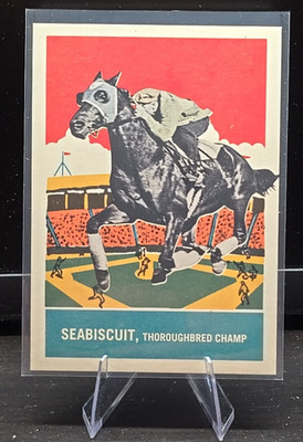 2013 Panini Golden Age SEABISCUIT Delong Gum #14 HORSE RACING Champ