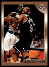 1998-99 Topps Lawrence Funderburke Sacramento Kings #117