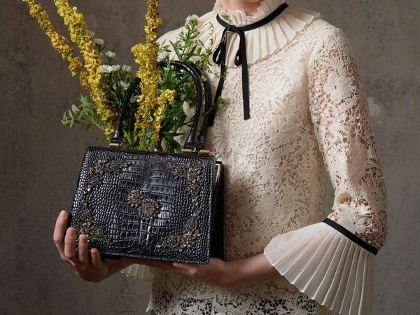 Women Erdem Shirt Beige Lace 38 / M / 46