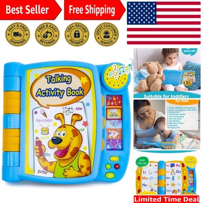 Interactive Sound Book for Toddlers - 5 Learning Activities & Fun Melodies