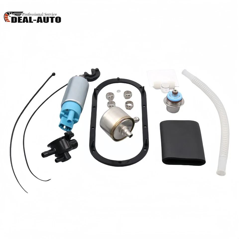 Se adapta a Harley Davidson Road King bomba de combustible + regulador, carcasa y sello + filtro de combustible Foto 3 de 4