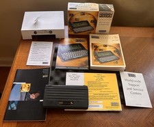 Psion Series 3c 2MB Vintage Palmtop Computer Box Manuals SSD Works No Backlight
