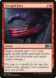 Uncaged Fury M20 #163 - Core Set 2020 MTG Uncommon