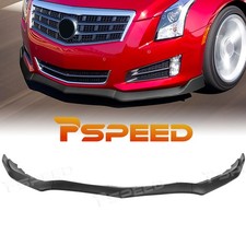 For 2013 2014 Cadillac Ats Gt-style Pp Matte Black Front Bumper Lip Spoiler Chin For 2013 2014 Cadillac Ats Gt-style Pp Matte Black Front Bumper Lip Spoiler Chin