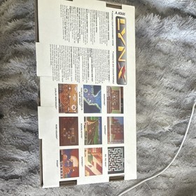 Atari Lynx Console with Carrying Case and 7 Game Cartridges